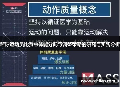 篮球运动员比赛中体能分配与调整策略的研究与实践分析